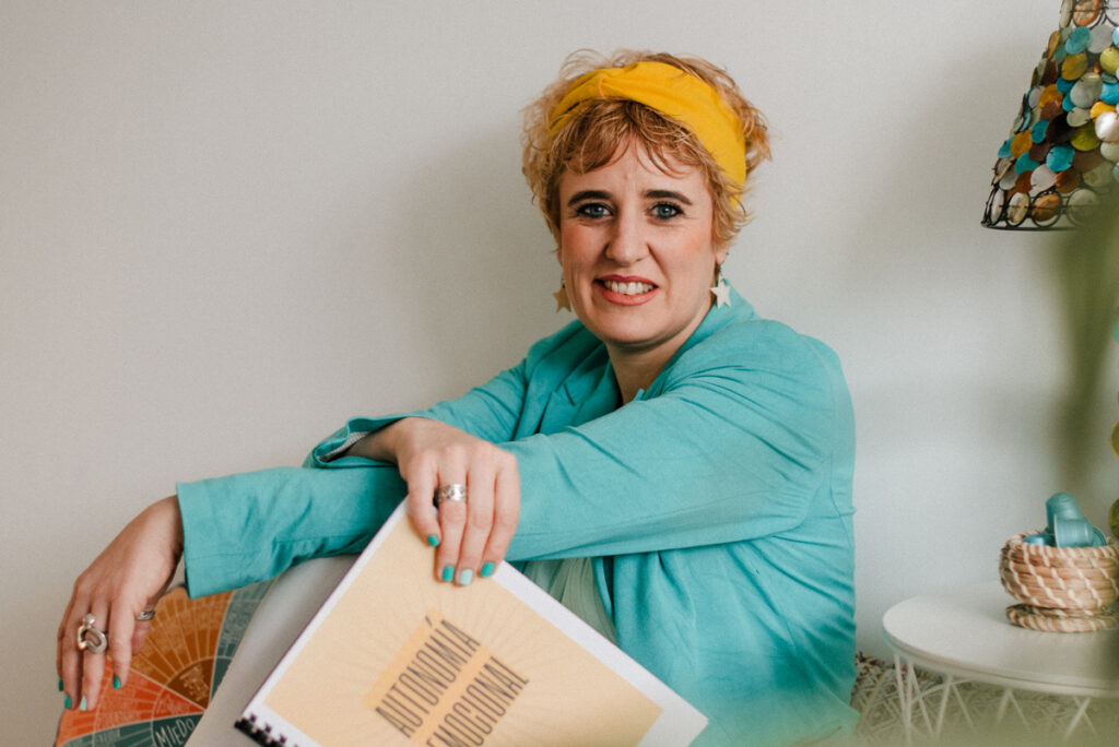 Fotografía de Marca personal realizada en el estudio de Pia Alvero. Pamplona