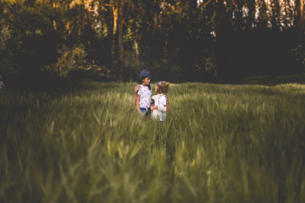 fotografia de comunión en pamplona hermano y hermana