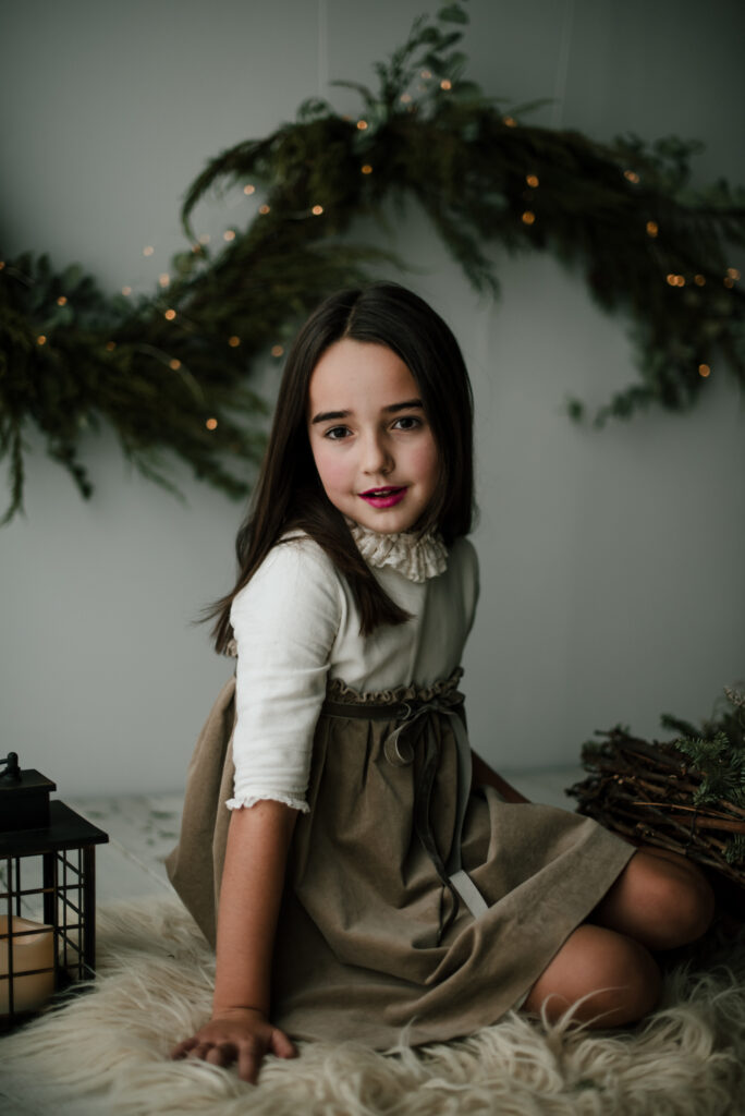 Fotografía natural de Navidad en Pamplona